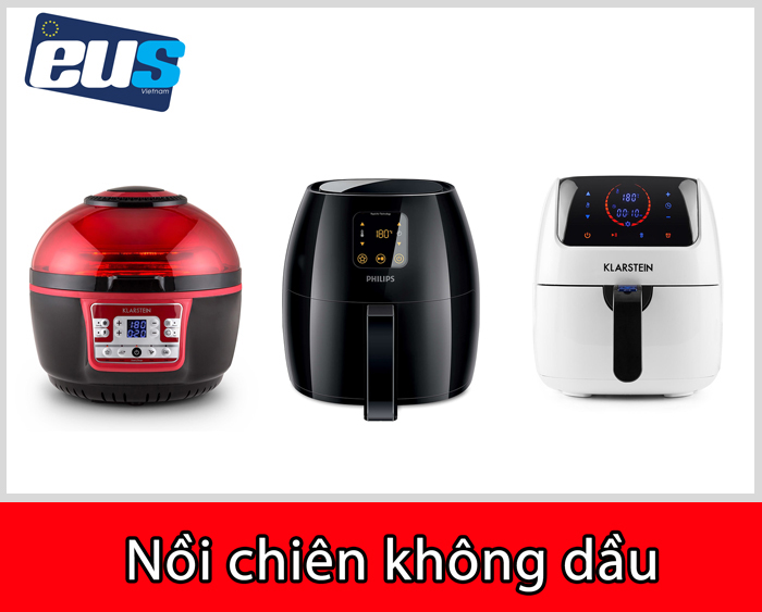 Nồi chiên rán không dầu klarstein 9l – sự lựa chọn hoàn hảo cho chị em nội trợ